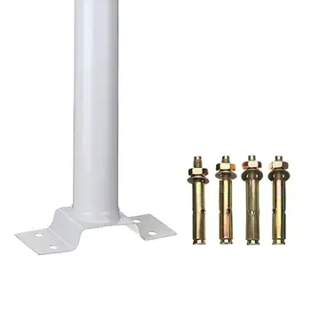 

4.5x50cm Stainless Steel Street Light Mounting Arm Pole Of Road Lamp Lighting Fittings For Outdoor