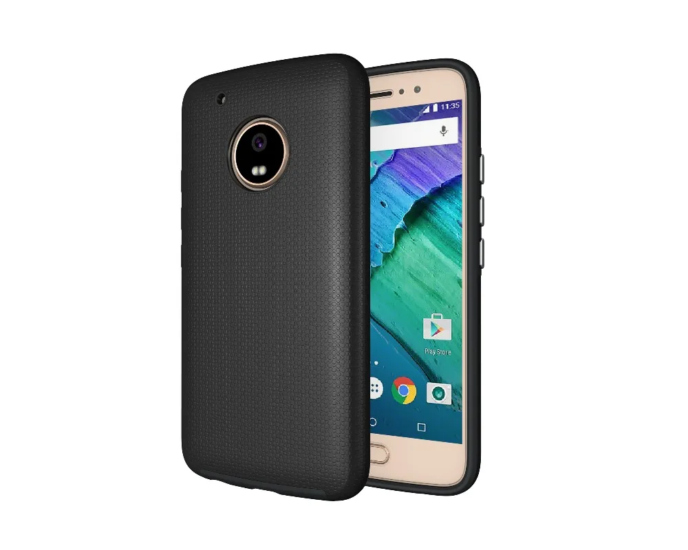 10 шт. в упаковке ударопрочный нескользящий Силиконовый чехол для Moto G5 Plus/G5S G5S