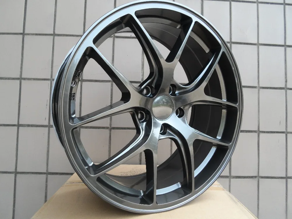 

4 New 20" Gunmetal Metalic Wheel Rims wheels W005