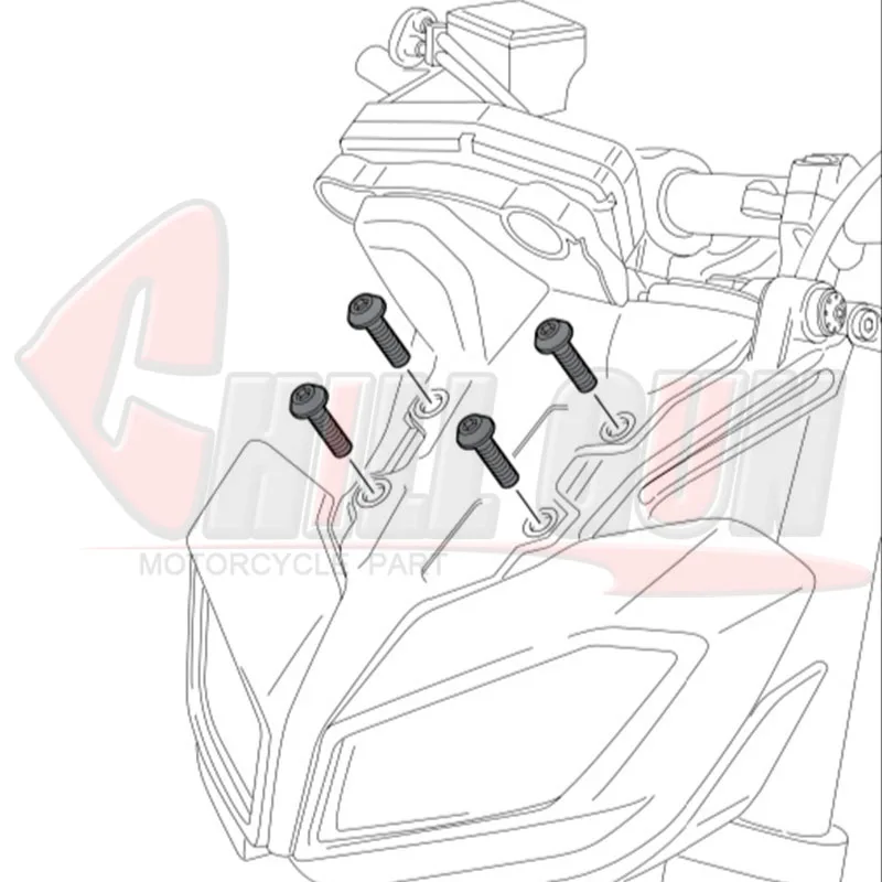 Мотоциклетное ветровое стекло Дефлектор козырек Viser для Yamaha MT09 MT-09 17 FZ-09 FZ09- MT 09 17 до 19 лет