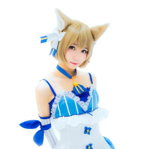 Cosplay Re:Life in a different world from zero Felix Argyle  cat girl suit Cos Clothes