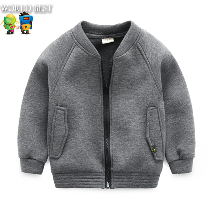 Boy Girl Jacket Child Outerwear Spring Air Cotton Baby Boys Jacket 2016 Children's Clothing Cotton Jacket Child Baseball Uniform