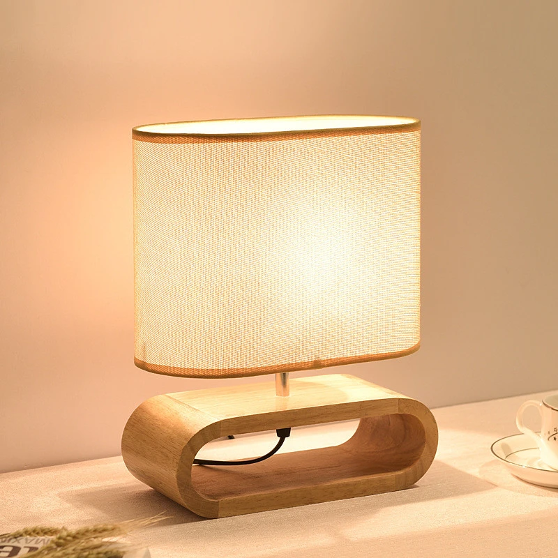 antique wooden table lamps