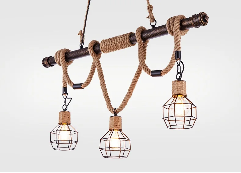 LuKLoy винтажный подвесной светильник с 3 головками, ретро подвесной светильник для кухни, гостиной, обеденного стола, светильник для кафе