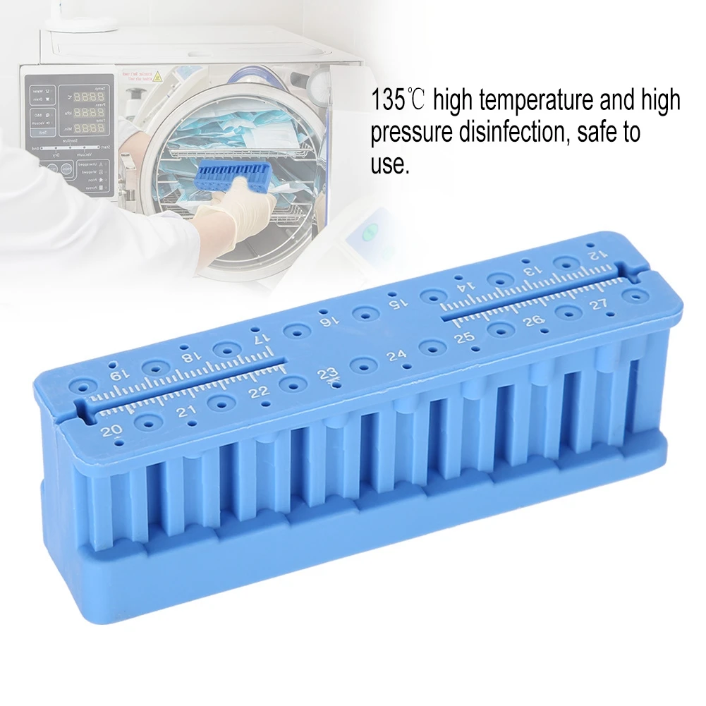 

1Pcs Dental Mini Endo Measuring Autoclavable Endodontic Block Files Dentist Instrument Ruler Equipment Products