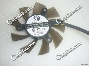 

New Genuine For Power Logic PLA08015B12HH VGA DC12V 0.35A 4Pin 4Wire Video Graphics Card Fan