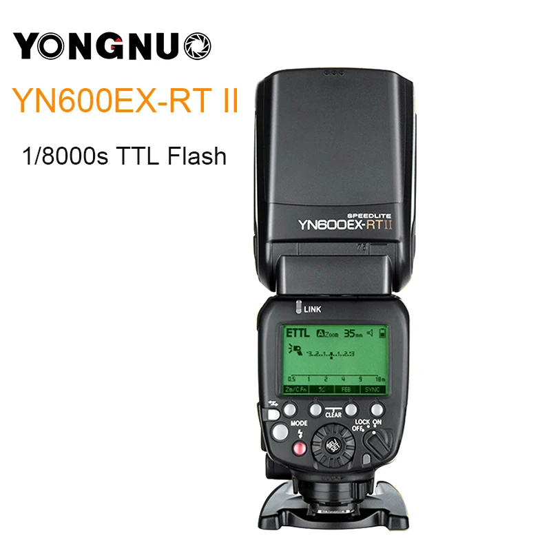 YONGNUO YN600EX RT II YN600EX RT II 2.4G Wireless HSS 1/8000s Master ...