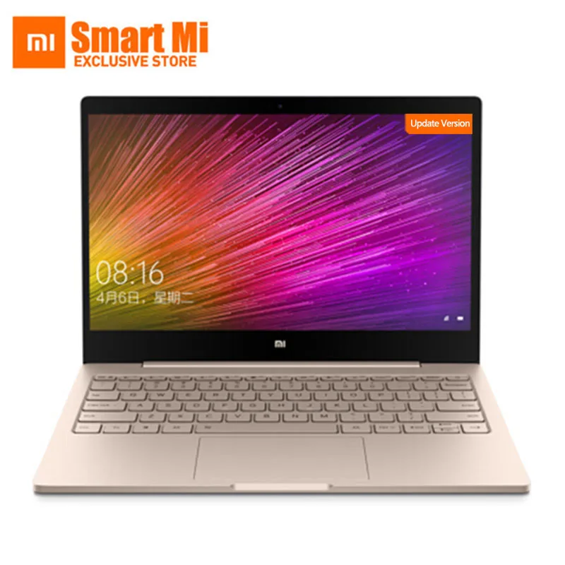 Новый ноутбук Xiaomi Air 12,5 дюймов экран Intel Core m3-8100Y/i5 4 Гб ram 128 ГБ rom ультра тонкий полный Meatal корпус Английский Windows 10