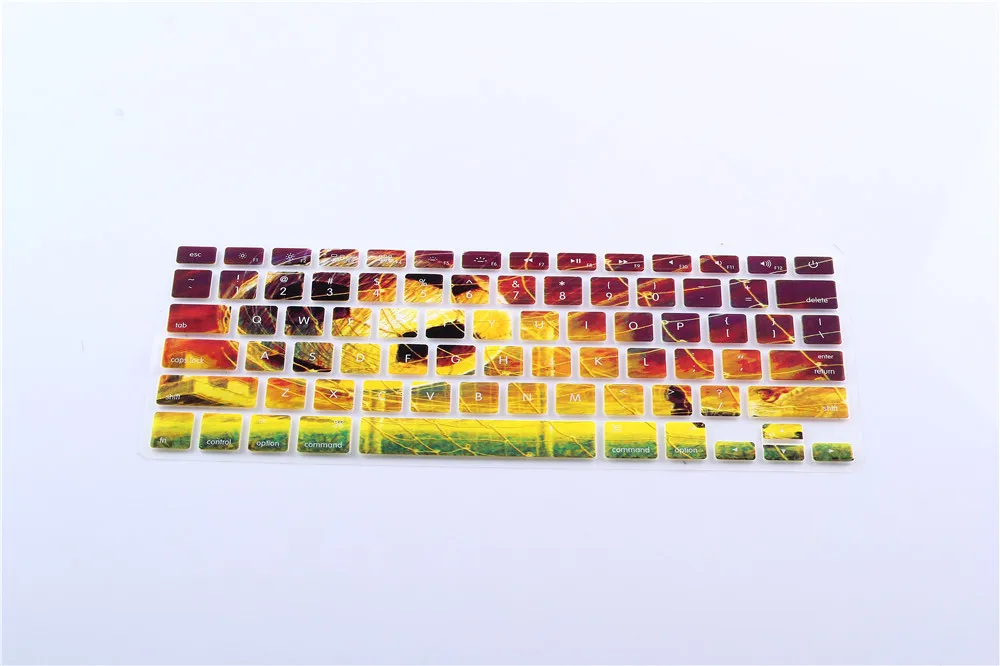 3D дизайн клавиатура крутая модная обложка защита кожи для Apple Mac Macbook Pro 13 15 17 Air Retina