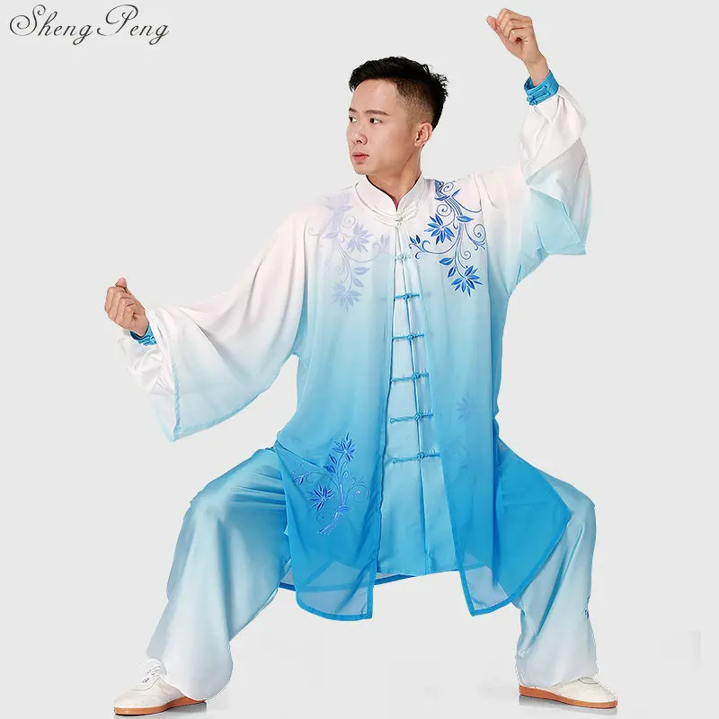 Tai chi униформа для женщин и мужчин wudang tai chi одежда для мужчин и женщин tai chi костюм Китайская традиционная одежда taiqi V1350 - Цвет: 1