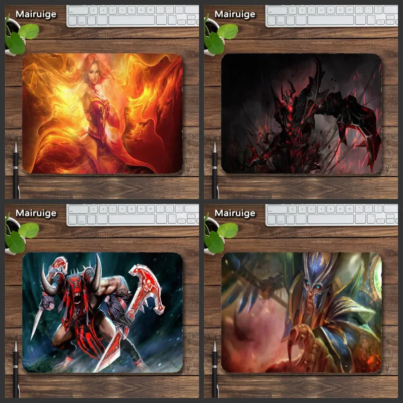 Mairuige горячая Распродажа DOTA 2 Мышь pad Lina магиня зверь все Hero Pad Dota2 игровые резиновые