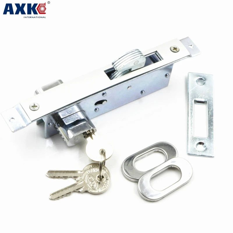 

Axk Rarelock Christmas Supplies Sliding Door Lock With 3 Keys For Bedroom Balcony Bathroom Accessory Home Security Hardware F