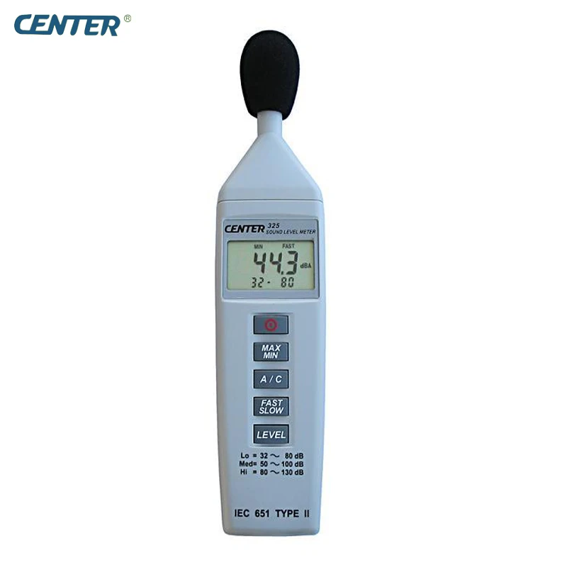 

CENTER-325 Handheld Digital Noise Meter Sound Level Tester