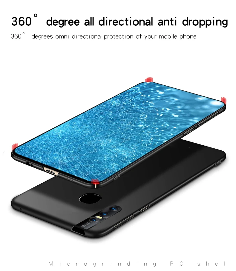 Чехол Wolfsay для VIVO V15 Ультратонкий армированный жесткий чехол из поликарбоната BBK