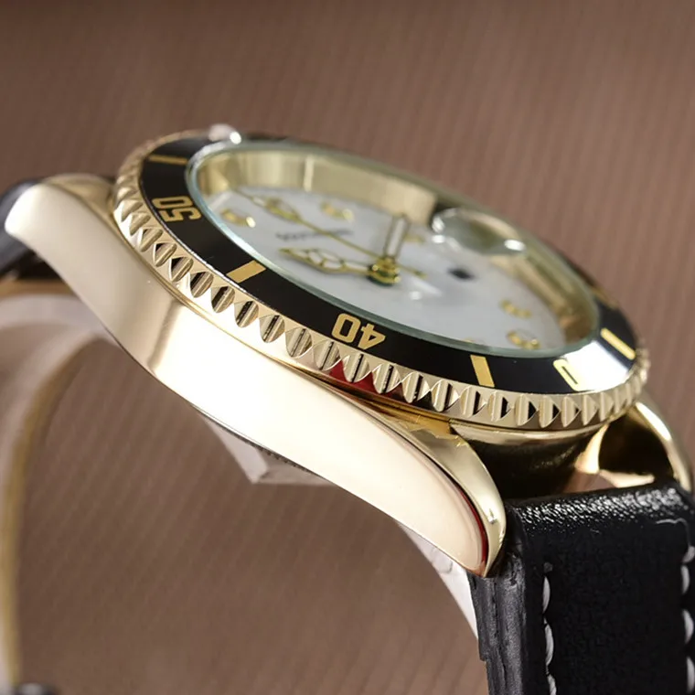 Роскошные женские часы известного бренда с поворотным ободком GMT Дата из нержавеющей стали женские спортивные кварцевые часы daytona Reloj Hombre