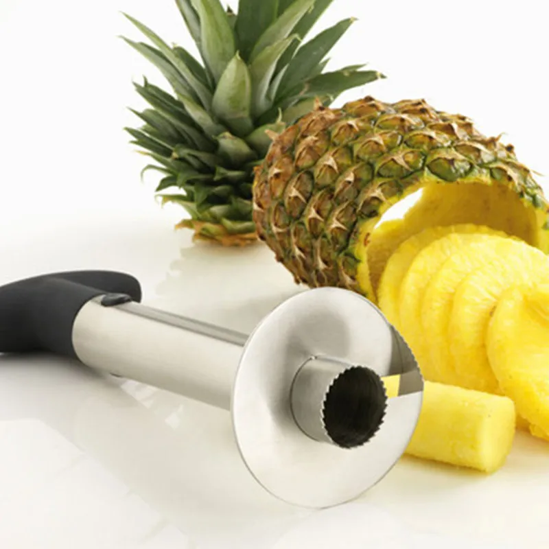 Stainless Steel Pineapple Peeler Cutter Knife Pineapple Corer Slicer