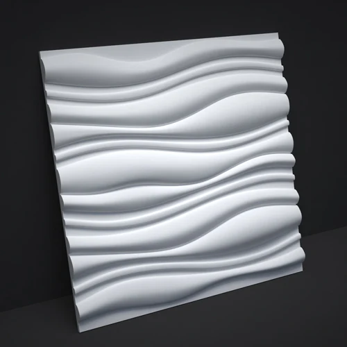 

Plastic molds forms 3D decorative wall panels "FORCE" Price for 1pcs size 600x600x40mm