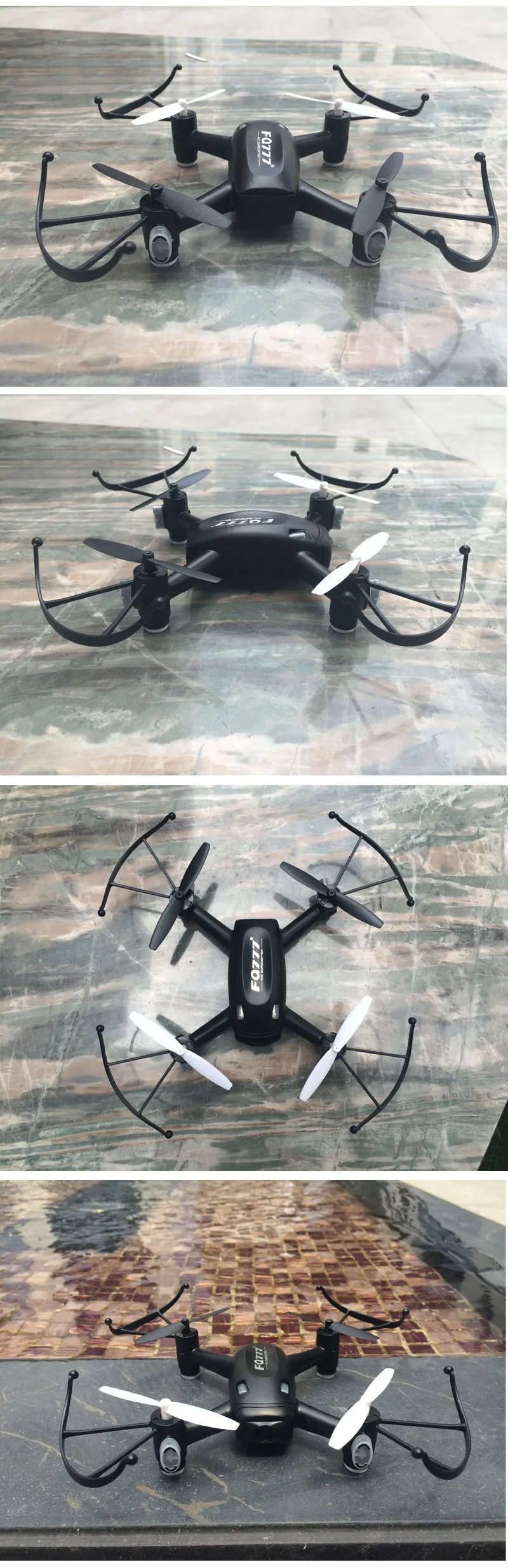 FQ777 FQ10 Wi-Fi Дрон с 720P Камера RTF 6-axis Gyro RC Квадрокоптер 2,4 ГГц мини карманный Дрон FPV RC вертолет F18047