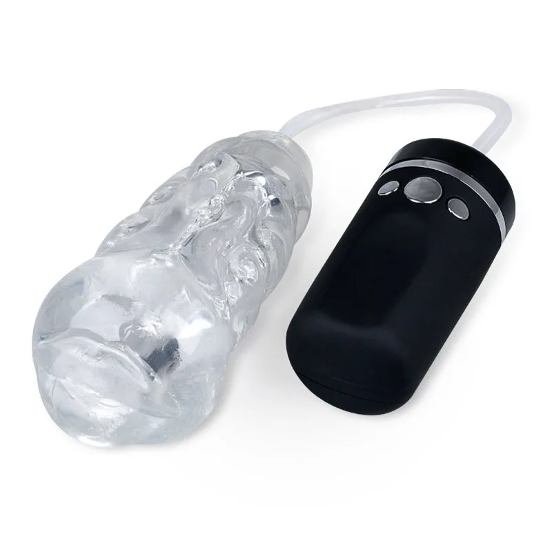 Electric Man Blowjob Oral Aircraft Cup USB Charging Vibrating Mouth Masturbator Male Penis Massage Exerciser Mastubation Cup A3