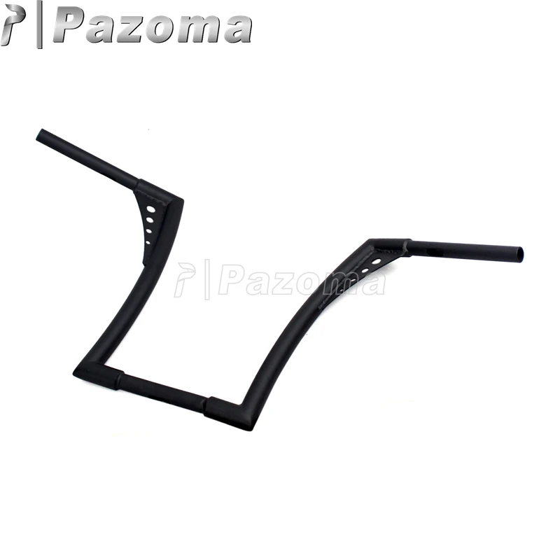 Черный мотоцикл 1" Rise Руль Ручка Бар для Harley Davidson FLST FXST Sportster XL
