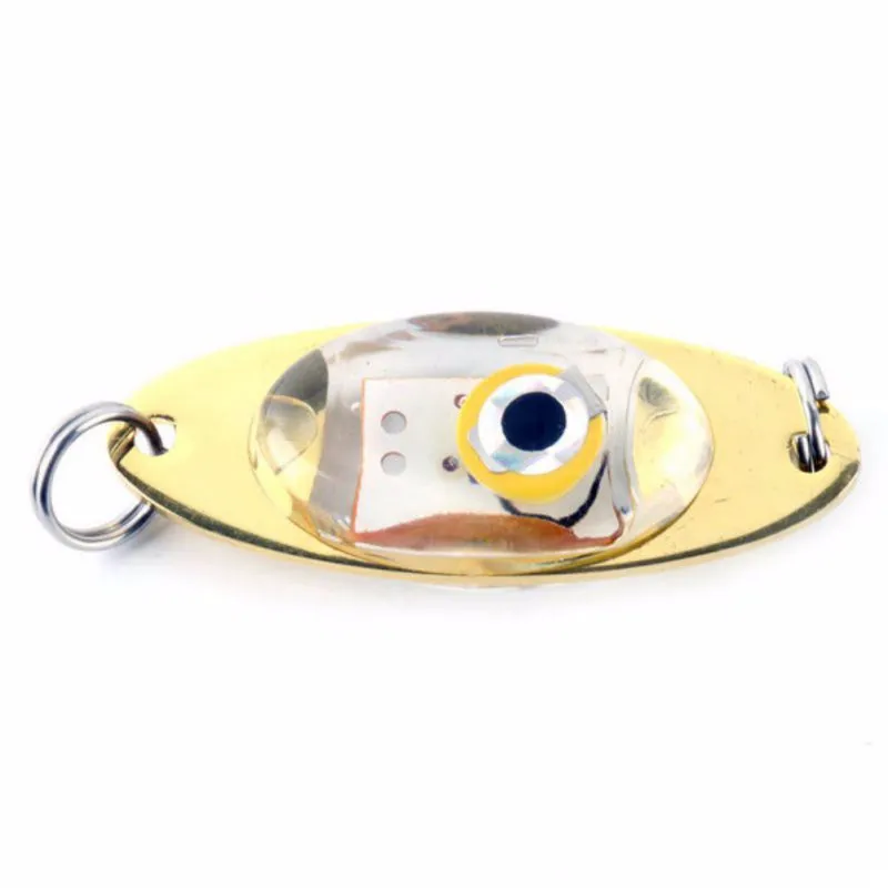 Лампа-вспышка 6 см/2,4 дюйма светодиодный подводный светильник с глубокими каплями в форме глаз для рыбной ловли кальмаров, светильник-приманка, светильник-вспышка, лампа, звуковой эффект