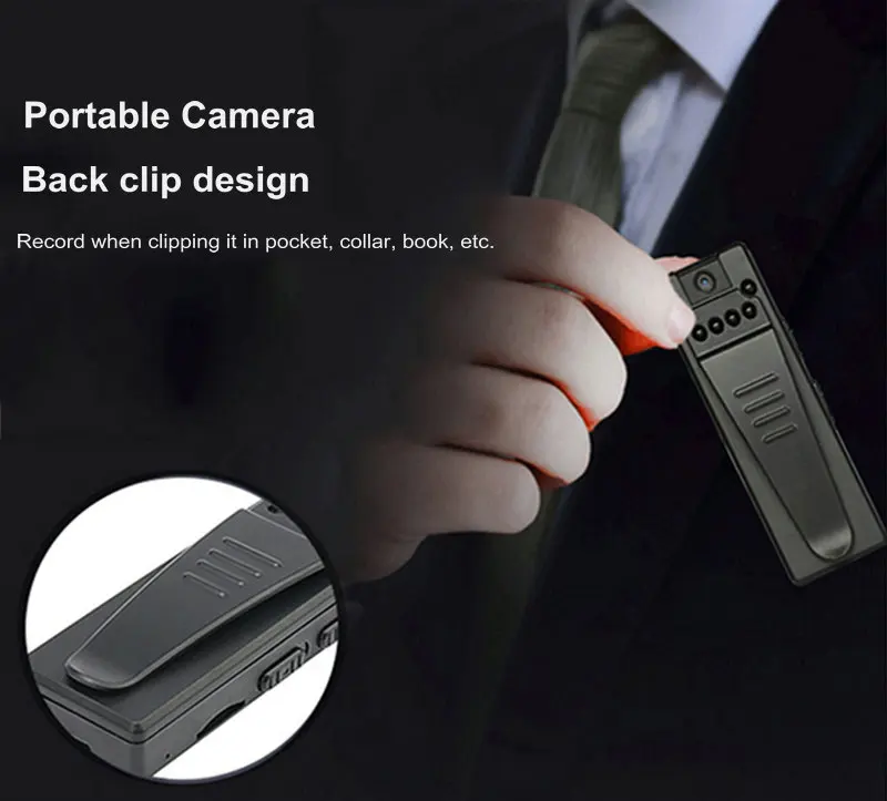 Vandlion микро видео камера диктофон сетевая камера инфракрасная камера ночного видения Запись Диктофон клип DV видеокамера для автомобиля A7
