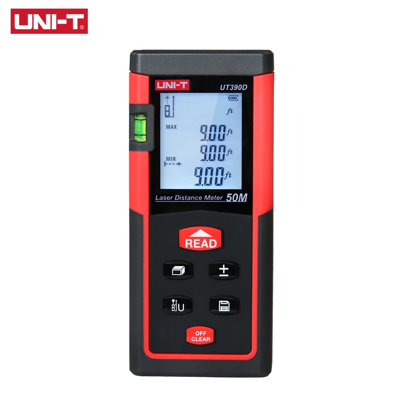 

UNI-T UT390D laser distance meter 50m laser range finder Handheld Laser Distance Meter