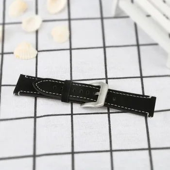 

Frosted leather strap smart watch strap Genuine Leather Wristband Replacement Accessories Fitness Strap