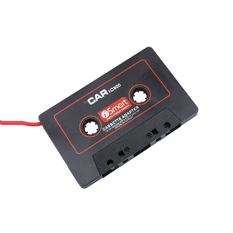 Hot Aux Adapter Car Tape Audio Cassette Mp3 Music Player Converter Adapter 3.5mm Jack Plug for IPod IPhone MP3 CD Player