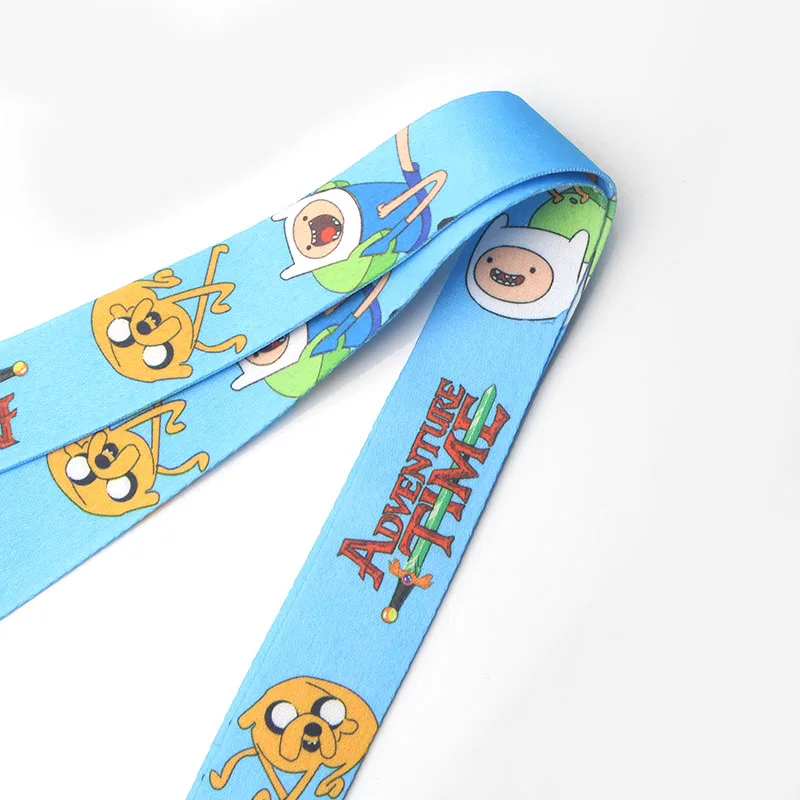 P2851 Dongmanli Adventure Time Lanyard значок ID Lanyards/Мобильный телефон Веревка/ключ Lanyard шейный ремешок ожерелье