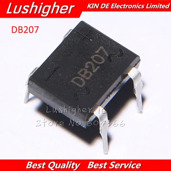 

100PCS DB207 DIP B207 DIP4 1000V 2A Bridge Rectifiers new Original IC