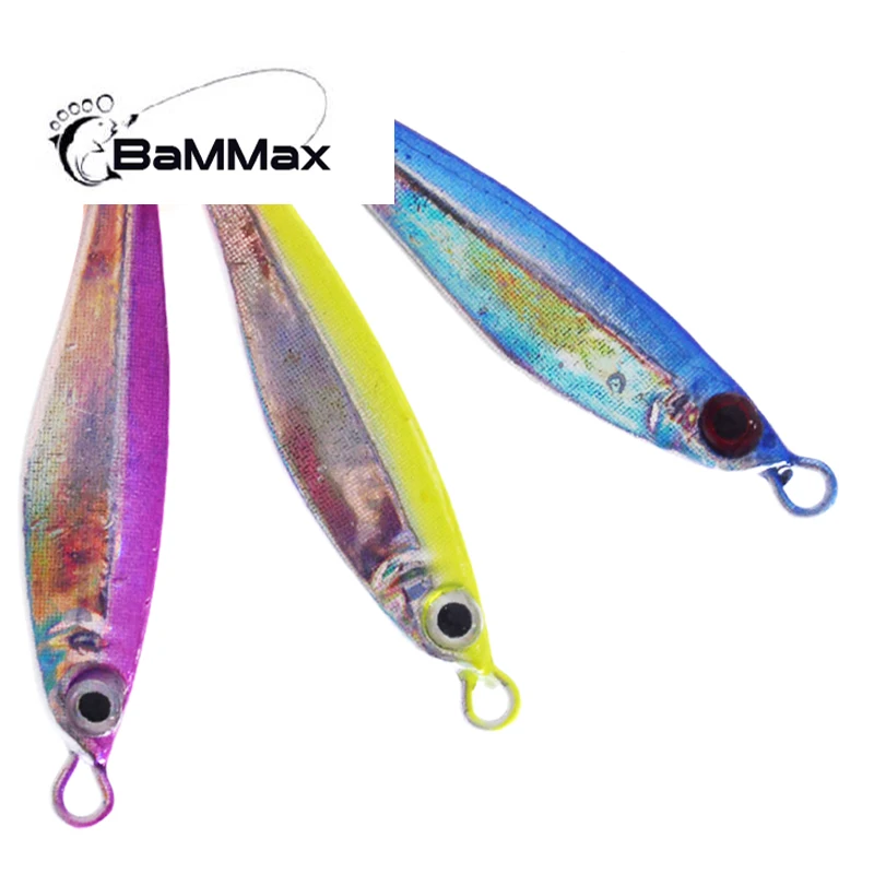 Bammax pesca señuelo 4,9G 7,2G Metal Jigging cucharas señuelos cebo duro Bass Shore hierro fundido pesca Artificial pesca Bammax pesca señuelo 4,9G 7,2G Metal Jigging cucharas señuelos cebo duro Bass Shore hierro fundido pesca Artificial pesca