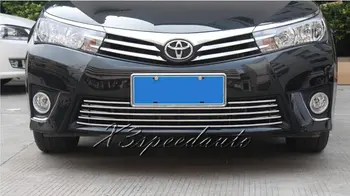 

For Toyota Corolla EU 2014-2016 Alumnium Alloy Front Bottom Lower Grill Grille Cover