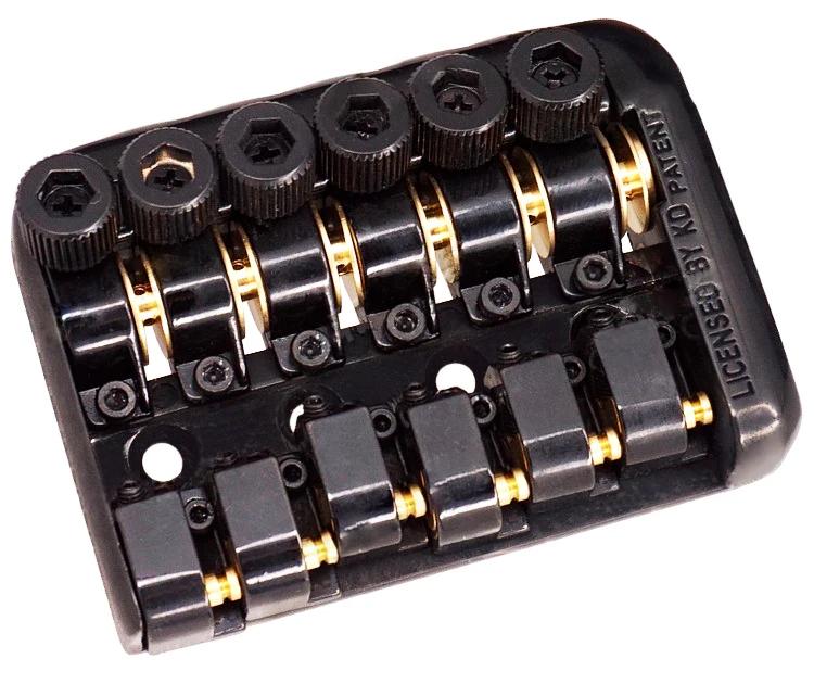 1set New fixed headless electric guitar bridge pull string TWin Guitar