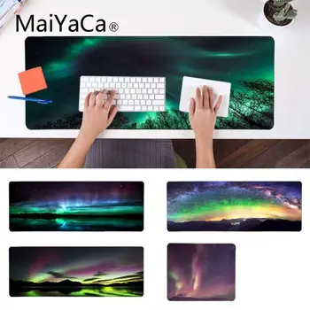 

MaiYaCa My Favorite aurora Starry Sky Keyboard Gaming MousePads Gamer Speed Mice Retail Small Rubber Mousepad