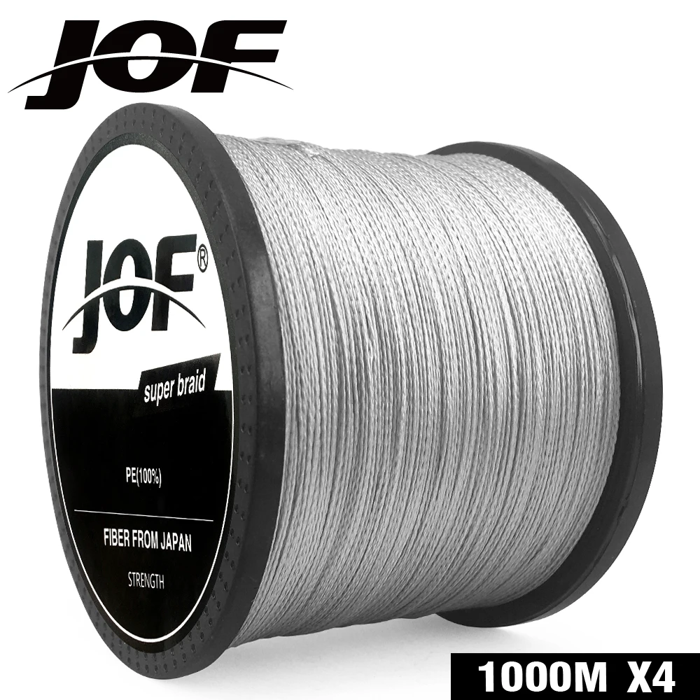 JOF خيط صنارة الصيد رمادي PE 100 متر 150 متر 300 متر 500 متر 1000 متر 4 السواحل Pesca ينسج مضفر الكارب خيط صنارة الصيد 10LB-82LB JOF خيط صنارة الصيد رمادي PE 100 متر 150 متر 300 متر 500 متر 1000 متر 4 السواحل Pesca ينسج مضفر الكارب خيط صنارة الصيد 10LB-82LB