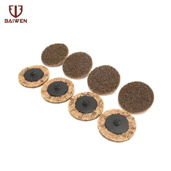 

2" 10/20/30Pcs Nylon Roloc Sanding Disc Coarse R-Type Quick Change Disc For For Metal Polishing Rotary Tool Accessories 50mm
