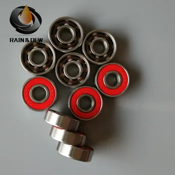 

10pcs Ceramic 608RS ABEC-11 Ceramic ZrO2 White Ball Bearing Inline Speed Skates Board Freestyle Scooter Bearing Roller