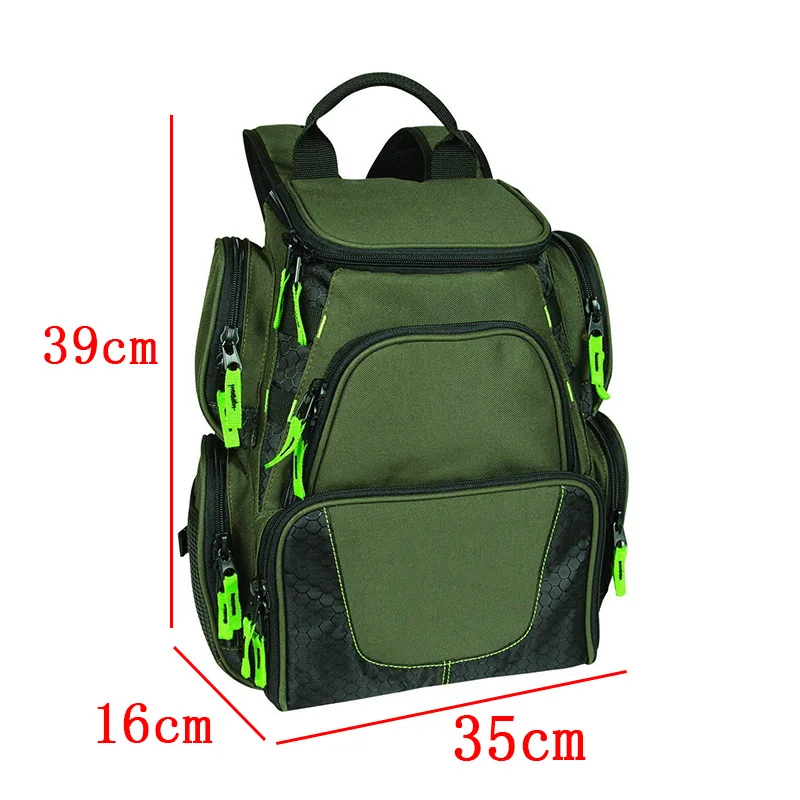 Fishing Bag Large Capacity Multifunctional Tackle Bags Camping Gear Fish Luya Backpack Tactical Waist Pack Hiking Hunting Travel (4) - 