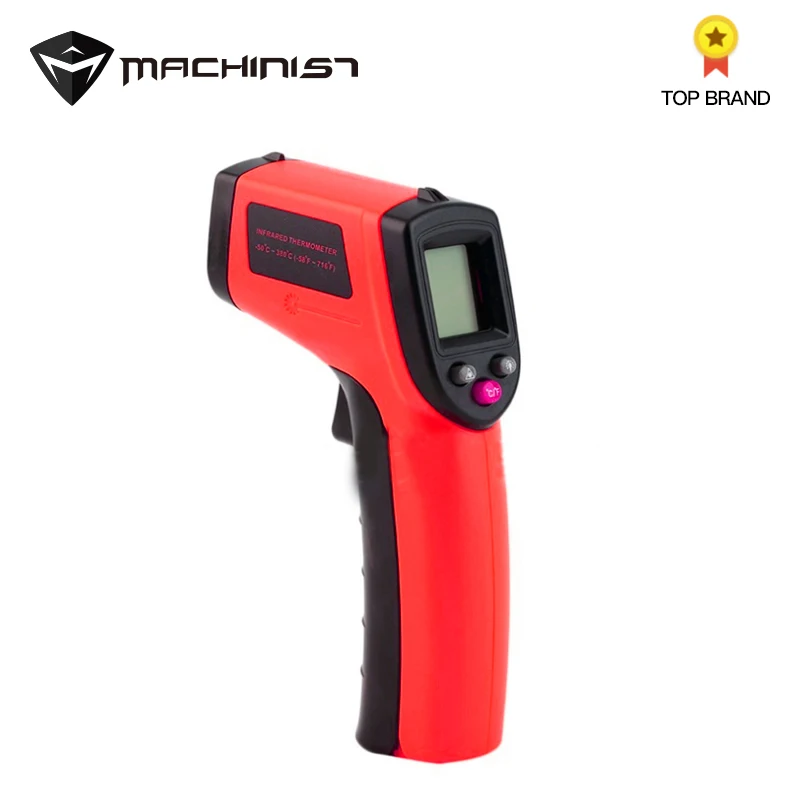 

Infrared Thermometer Electronic Thermometer Handheld Industrial High Precision Non-Contact Infrared Thermometer without battery