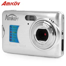 Original Amkov AMK-CDFE Professional Camera Compact Camera 8mp 2.7Inch LCD 9.5 * 6 * 2cm Mini Portable HD Camera Digital Cameras