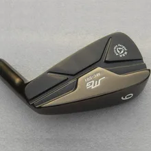 MiURA MG MC-501 Железный набор для гольфа кованые клюшки для гольфа черные клюшки для гольфа 456789Pw(7 шт.) R/S гибкий стальной/графитовый Вал с головным покрытием