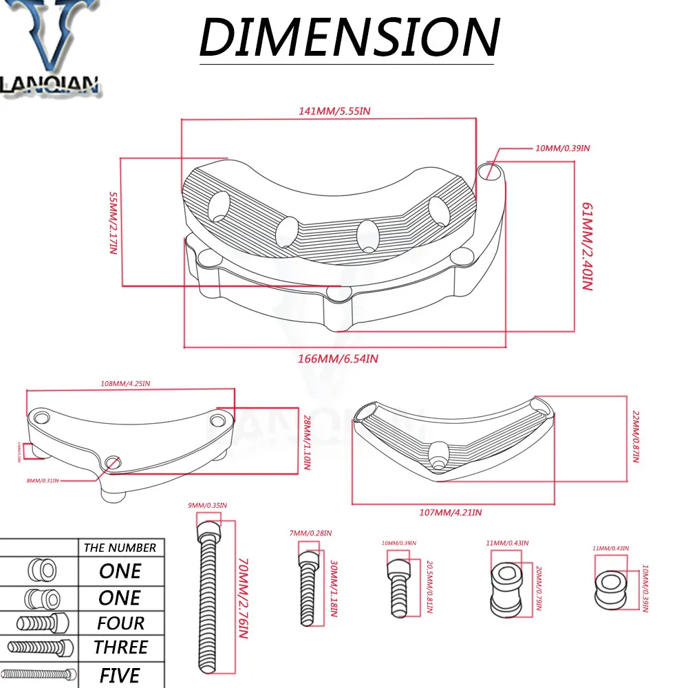 CNC мотоциклетные Чехлы для двигателя защитная крышка Yamaha FZ 09 FJ09 FJ 2014 2015