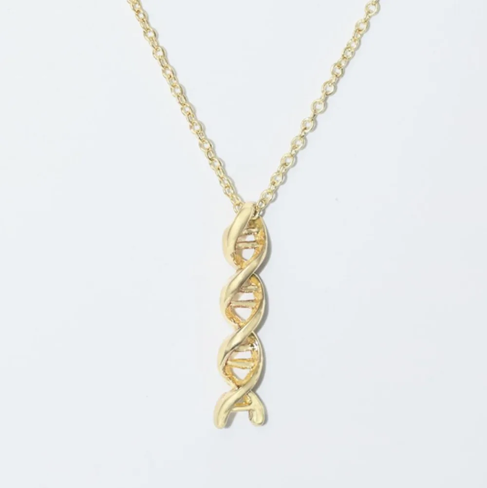 

hot sale chemically structured molecule molecular spiral DNA pendant necklace gift jewelry smart science major students