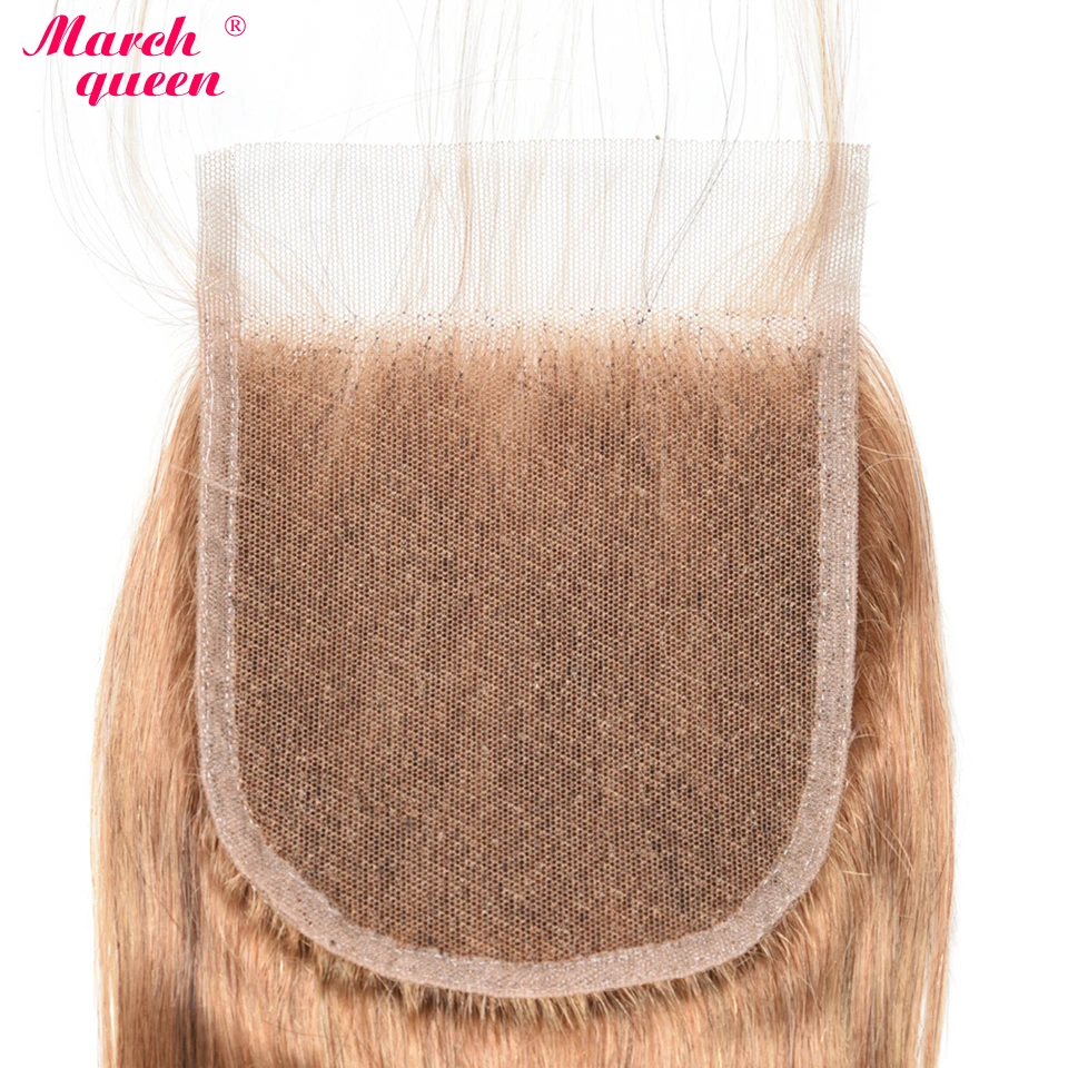 March Queen Honey Blonde Indian Human Hair Bundles With Closure #27 Body Wave 3 Bundles With Lace Closure Raw Indian Hair Weft March Queen Honey Blonde Indian Human Hair Bundles With Closure #27 Body Wave 3 Bundles With Lace Closure Raw Indian Hair Weft