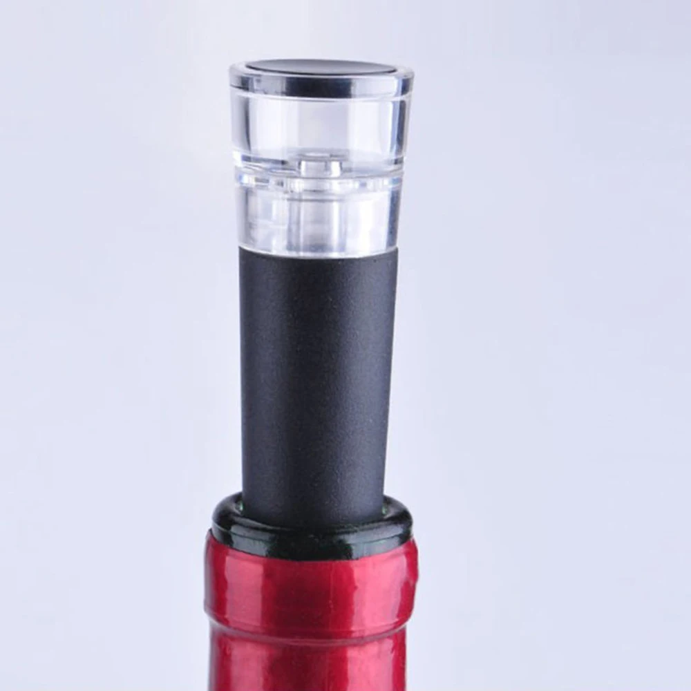 

Red Wine Vacuum Sealed Saver Retain Freshness Stopper Champagne Bottle Preserver Air Pump Stopper Sealer Plug Tools free shippin