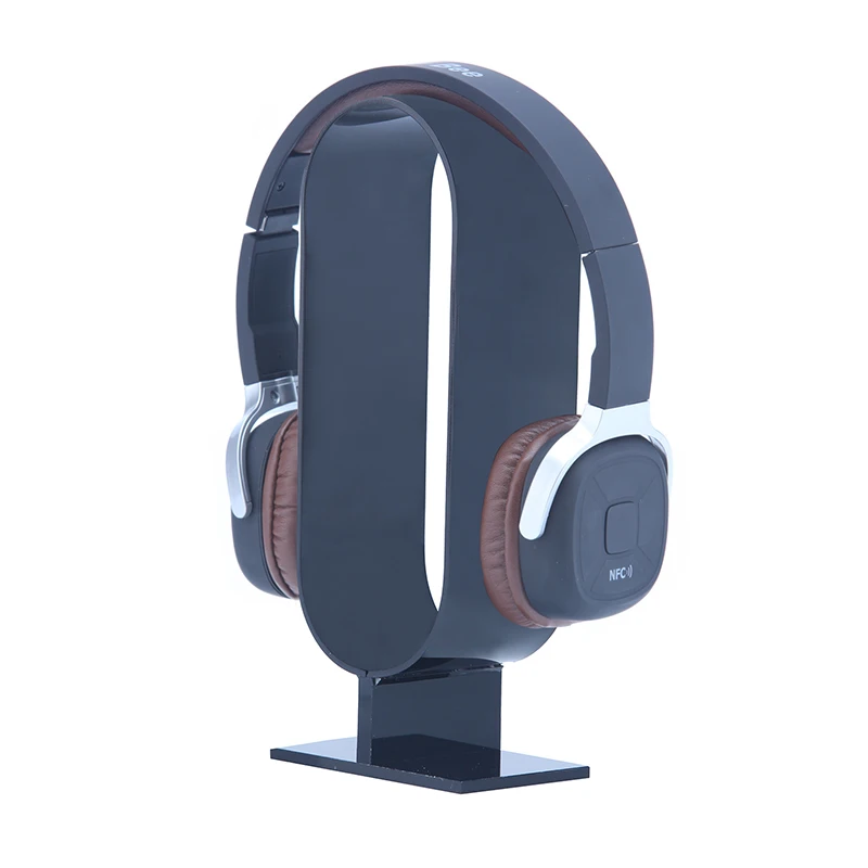 Universal Headphone/Headset Showing Stand Rack For Different Headphone