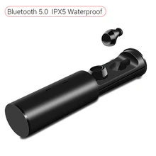 Наушники-вкладыши TWS с IPX5 Водонепроницаемый Bluetooth 5,0 наушники True Беспроводной наушники мини сенсорный Управление стерео наушники с зарядным устройством наушники