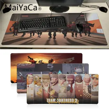 

MaiYaCa boy gift Team Fortress Game Laptop Gaming Mice Mousepad Locking Edge Rubber Large Mousepads for Dota2 Game Player