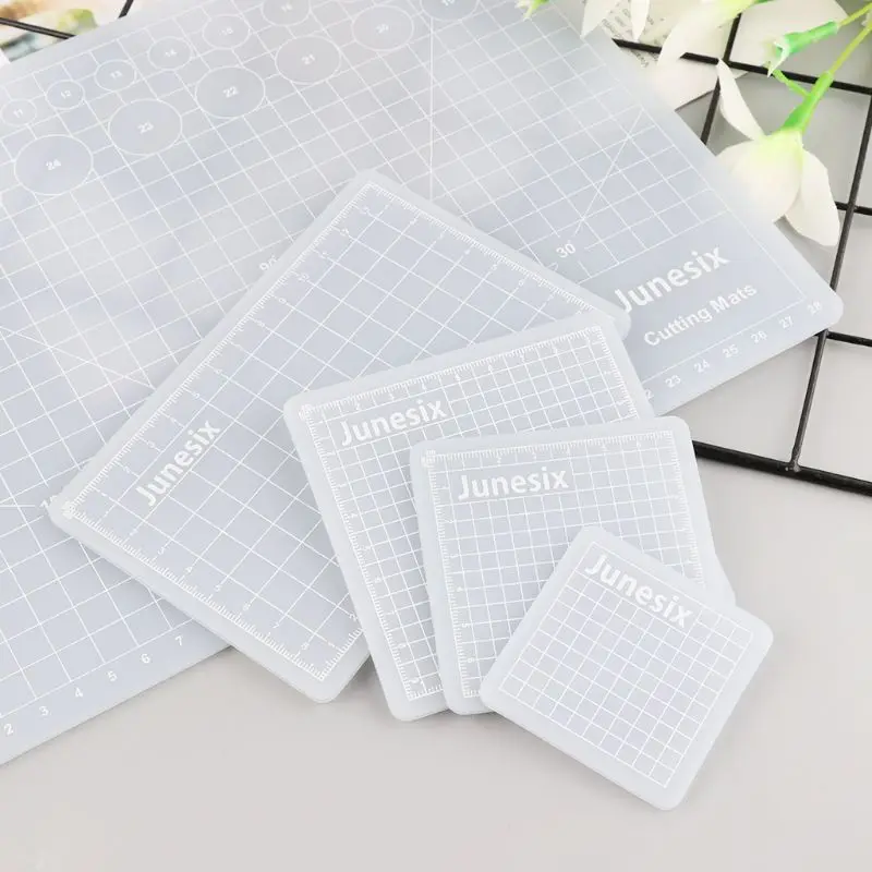 

Translucent Cutting Pad Hand Account Sticker Scraping Compound PVC Multi-Purpose Cutting Pad Rubber Stamp Cutting Board